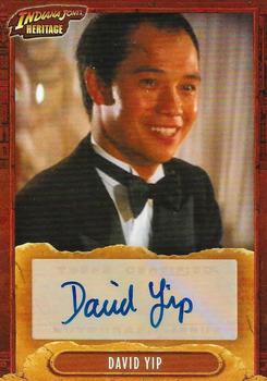 2008 Topps Indiana Jones Heritage - Autograph Cards #NNO David Yip Front