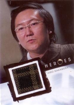2010 Rittenhouse Heroes Archives - Relics #NNO Hiro Nakamura Front