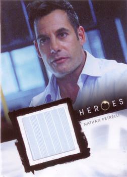 2010 Rittenhouse Heroes Archives - Relics #NNO Nathan Petrelli Front