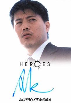 2010 Rittenhouse Heroes Archives - Autographs #NNO Akihiro Kitamura Front