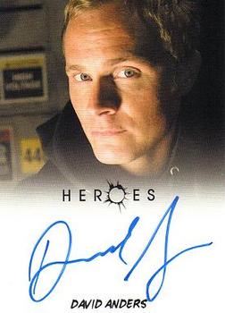 2010 Rittenhouse Heroes Archives - Autographs #NNO David Anders Front