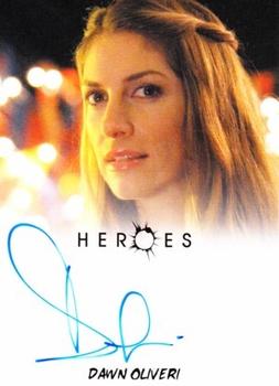 2010 Rittenhouse Heroes Archives - Autographs #NNO Dawn Olivieri Front
