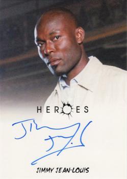 2010 Rittenhouse Heroes Archives - Autographs #NNO Jimmy Jean-Louis Front