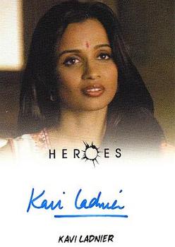 2010 Rittenhouse Heroes Archives - Autographs #NNO Kavi Ladnier Front