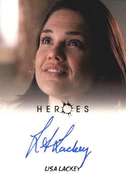 2010 Rittenhouse Heroes Archives - Autographs #NNO Lisa Lackey Front