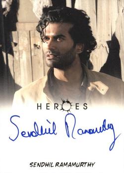 2010 Rittenhouse Heroes Archives - Autographs #NNO Sendhil Ramamurthy Front