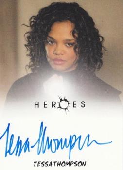 2010 Rittenhouse Heroes Archives - Autographs #NNO Tessa Thompson Front