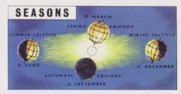 1958 Brooke Bond Out Into Space (Issued In) #5 Seasons Front
