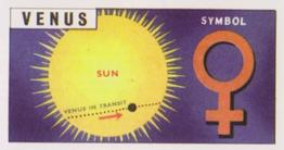 1958 Brooke Bond Out Into Space (Issued In) #13 Venus Front