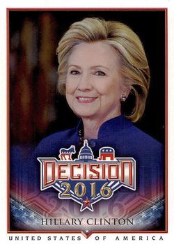 2016 Decision 2016 #8 Hillary Clinton Front