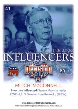 2016 Decision 2016 #41 Mitch McConnell Back