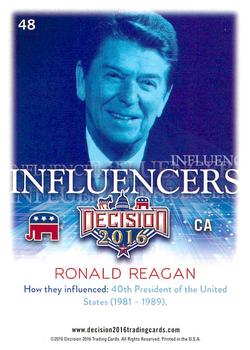 2016 Decision 2016 #48 Ronald Reagan Back