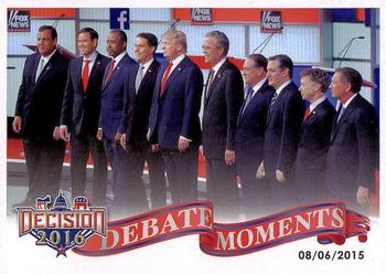 2016 Decision 2016 #67 Fox News Republican Debate 8/6/15 Front