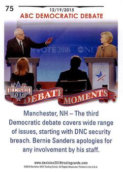 2016 Decision 2016 #75 ABC Democratic Debate 12/19/15 Back