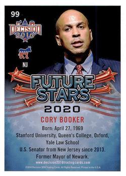 2016 Decision 2016 #99 Cory Booker Back