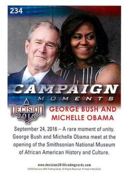 2016 Decision 2016 #234 George Bush and Michelle Obama Back