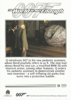 2016 Rittenhouse James Bond 007 Classics #13 Q introduces 007 to his new Back