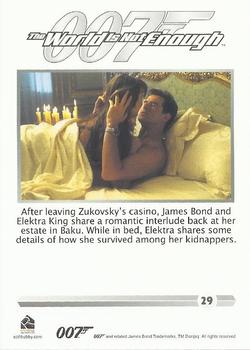 2016 Rittenhouse James Bond 007 Classics #29 After leaving Zukovsky's casino, Back
