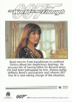 2016 Rittenhouse James Bond 007 Classics #41 Bond returns from Kazakhstan Back