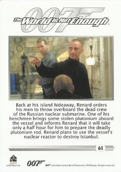 2016 Rittenhouse James Bond 007 Classics #61 Back at his island hideaway, Back