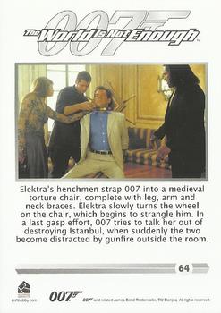2016 Rittenhouse James Bond 007 Classics #64 Elektra's henchmen strap 007 Back