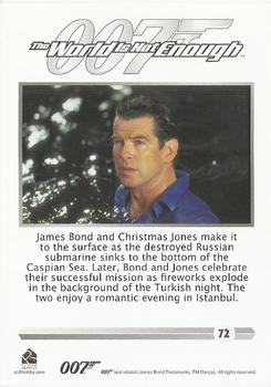 2016 Rittenhouse James Bond 007 Classics #72 James Bond and Christmas Jones Back