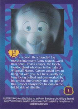 1995 Ultra Casper #1 Casper Back