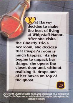 1995 Ultra Casper #20 Getting Boxed In Back