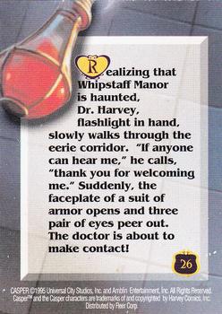 1995 Ultra Casper #26 Making Contact Back