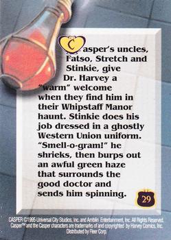 1995 Ultra Casper #29 Special Boo-Livery Back