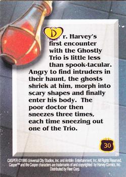 1995 Ultra Casper #30 Ghost-undheit! Back