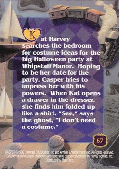 1995 Ultra Casper #67 A Shirt's Tale Back