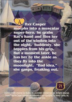 1995 Ultra Casper #71 SuperCasper! Back