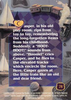 1995 Ultra Casper #78 Right On Track Back