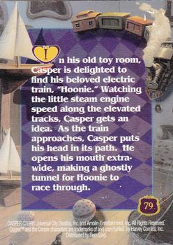 1995 Ultra Casper #79 Casper In-Training Back