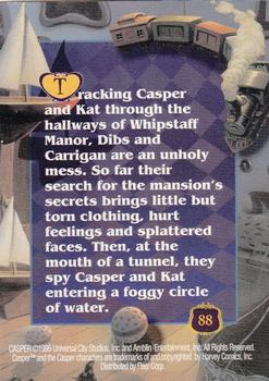 1995 Ultra Casper #88 The Secret Trackers Back