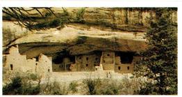 1984 Brooke Bond Features of the World #9 Mesa Verde Ruins - Colorado Front