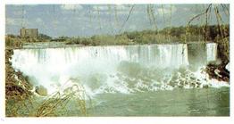 1984 Brooke Bond Features of the World #10 Niagara Falls Front