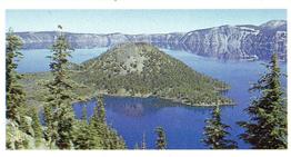 1984 Brooke Bond Features of the World #20 Crater Lake Front