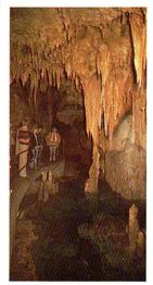 1984 Brooke Bond Features of the World #21 Luray Caverns - Virginia Front