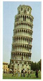 1984 Brooke Bond Features of the World #42 Leaning Tower of Pisa Front