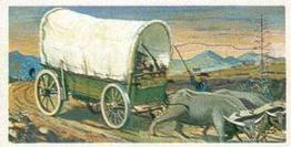 1973 Brooke Bond Transport Through The Ages #4 Ox Wagon Front