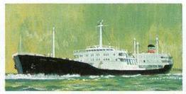 1973 Brooke Bond Transport Through The Ages #27 Oil Tanker Front