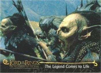 2001 Topps Lord of the Rings: The Fellowship of the Ring - Promos #P3 The Legend Comes to Life Front