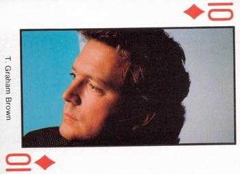 1990 The Best of Country Music Playing Cards #10♦ T. Graham Brown Front