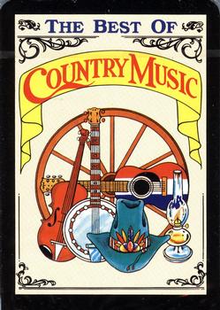 1990 The Best of Country Music Playing Cards #Q♥ June Carter Back