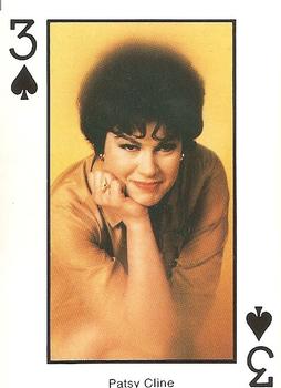 1990 The Best of Country Music Playing Cards #3♠ Patsy Cline Front