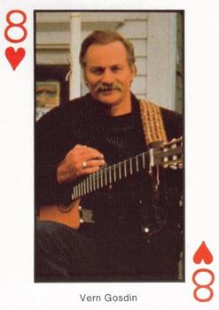 1990 The Best of Country Music Playing Cards #8♥ Vern Gosdin Front