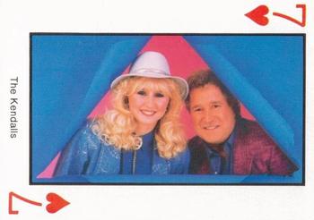 1990 The Best of Country Music Playing Cards #7♥ The Kendalls Front