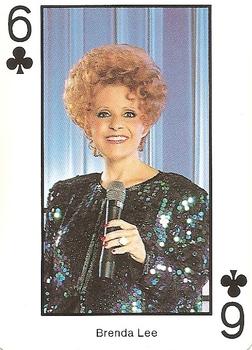 1990 The Best of Country Music Playing Cards #6♣ Brenda Lee Front